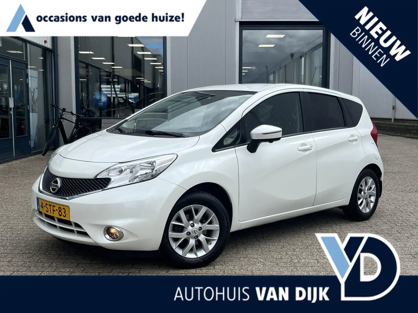 Nissan Note 1.2 Connect Edition NL Auto/Voll.Historie/Navi/Cli Wit - 1