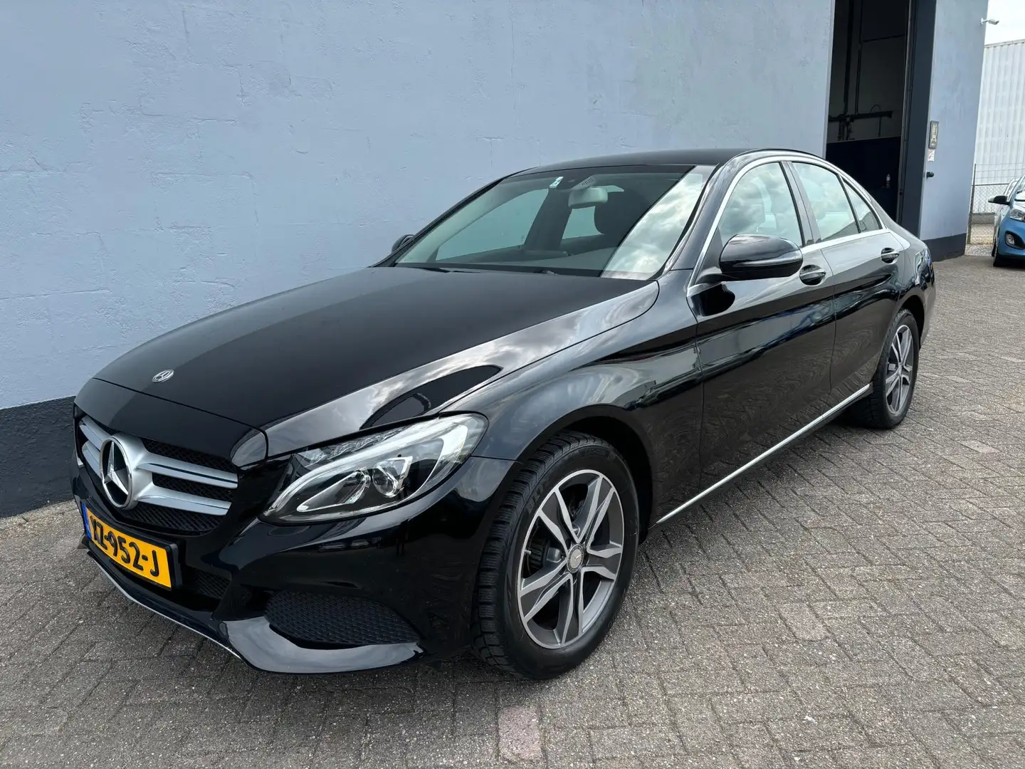 Mercedes-Benz C 160 Lederen Interieur Fekete - 1