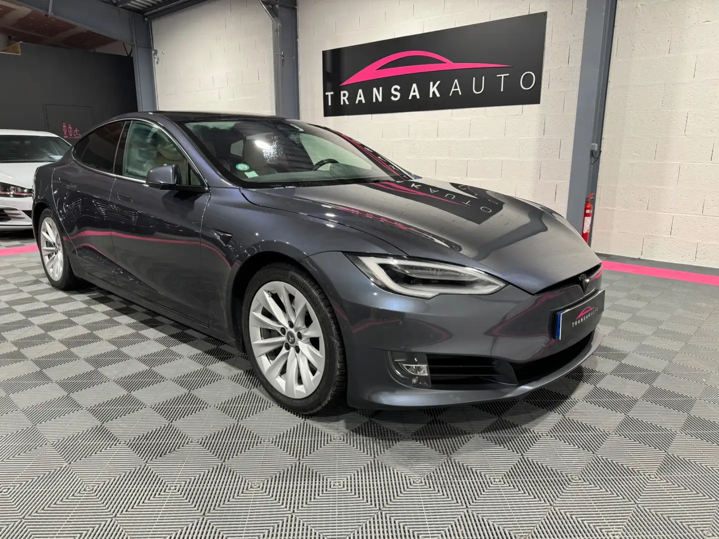 Tesla Model S Gris - 1