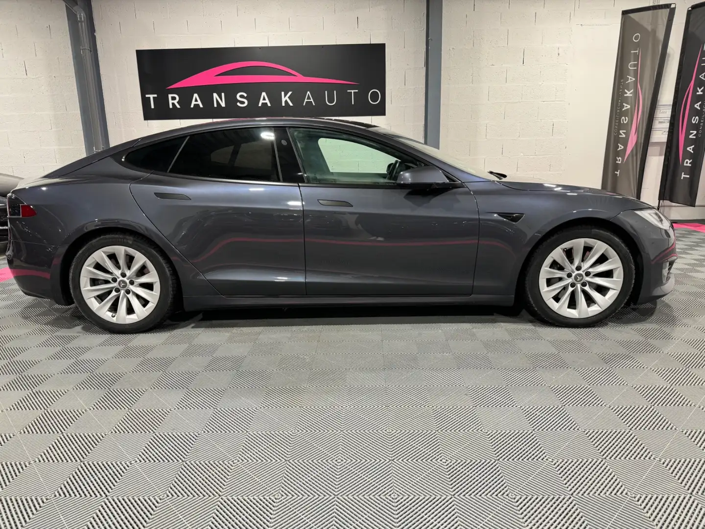 Tesla Model S Gris - 2
