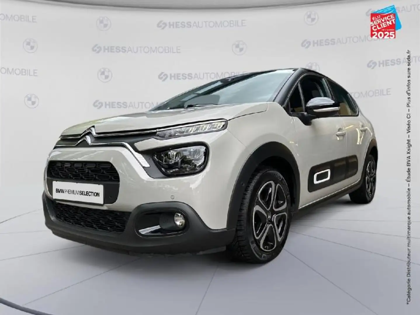 Citroen C3 1.2 PureTech 110ch S/S Shine EAT6 GPS Carplay Noir - 1