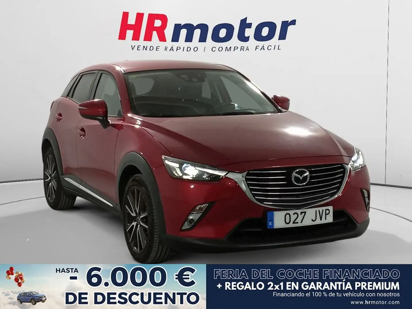 Mazda CX-3 Luxury Rojo - 1