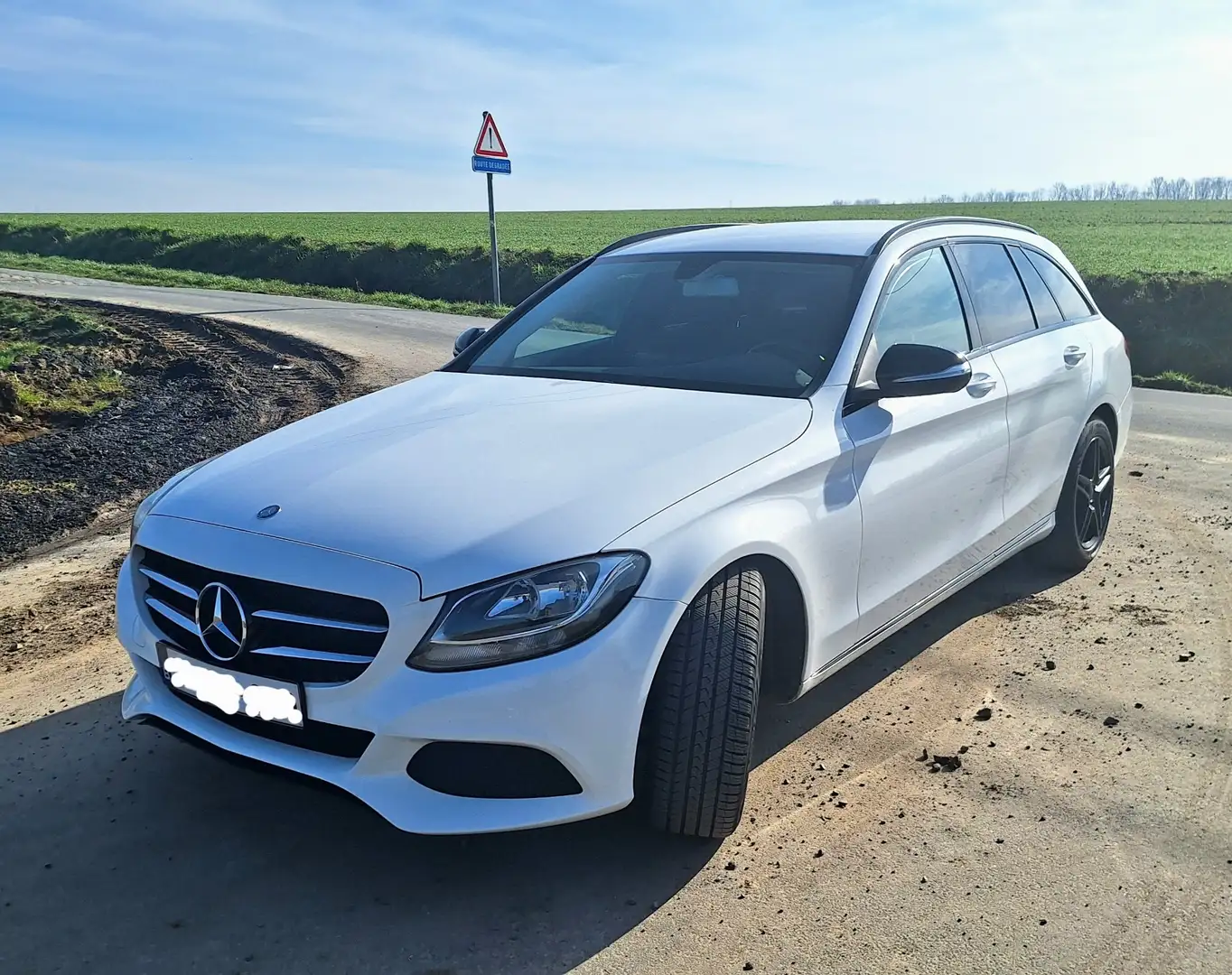 Mercedes-Benz C 180 Avantgarde Prestige - Essence - EURO6 - CUIR - NAV Blanc - 2