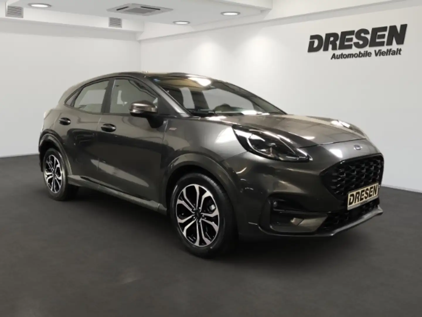 Ford Puma 1.0 EcoBoost ST-Line AHK-abnehmbar+PDCv+h+Klima Gris - 2