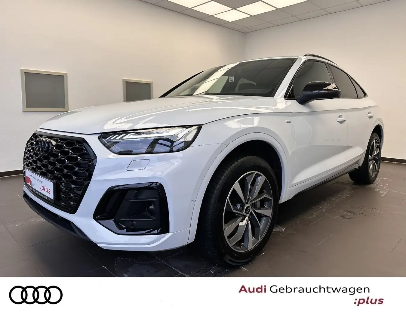 Audi Q5 Sportback 50 TDI tipt. qu. S LINE+MATRIX+AHZV Weiß - 1