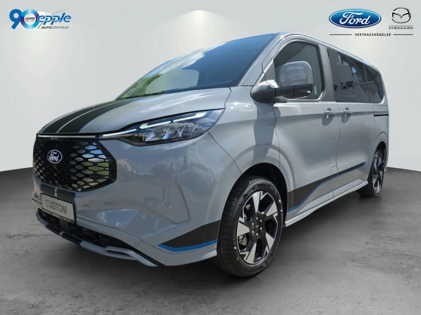 Ford Transit Custom 340 L1H1 BEV Sport Gris - 1