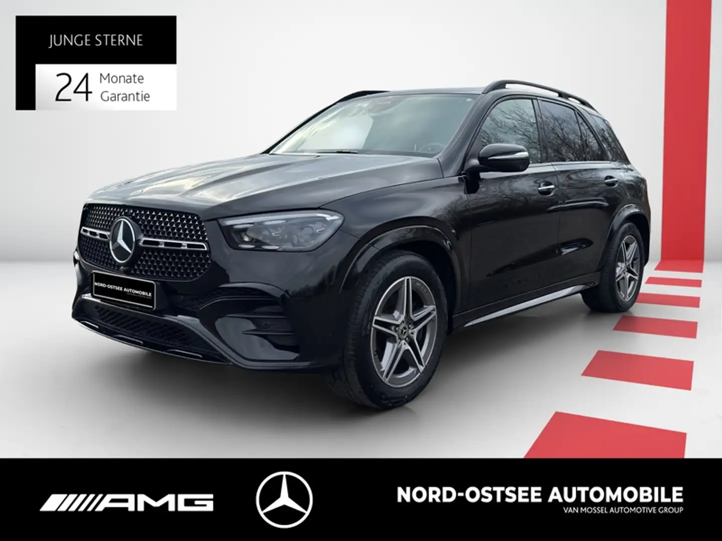 Mercedes-Benz GLE 350 de 4M AMG AHK PANO DISTRO 360 AIRMATIC Schwarz - 1