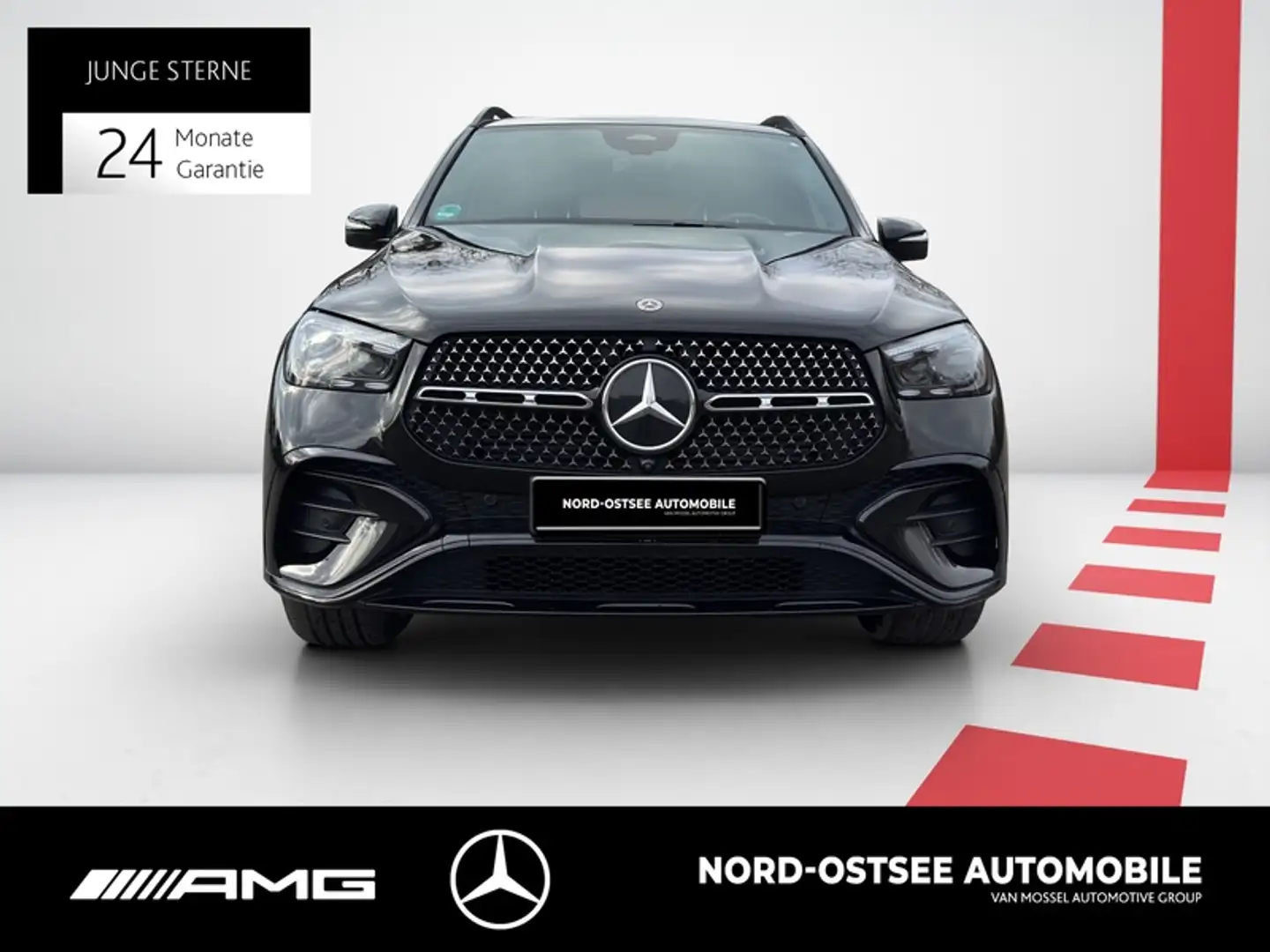 Mercedes-Benz GLE 350 de 4M AMG AHK PANO DISTRO 360 AIRMATIC Schwarz - 2