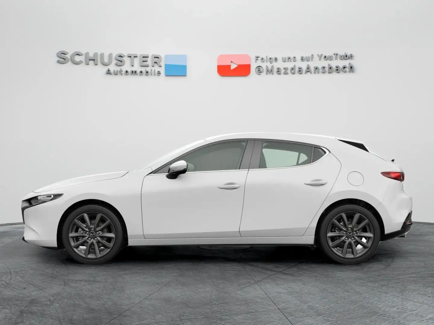 Mazda 3 2025 Centre X186PS KAM. PDC NAVI HEADUP ACP&AA Weiß - 2