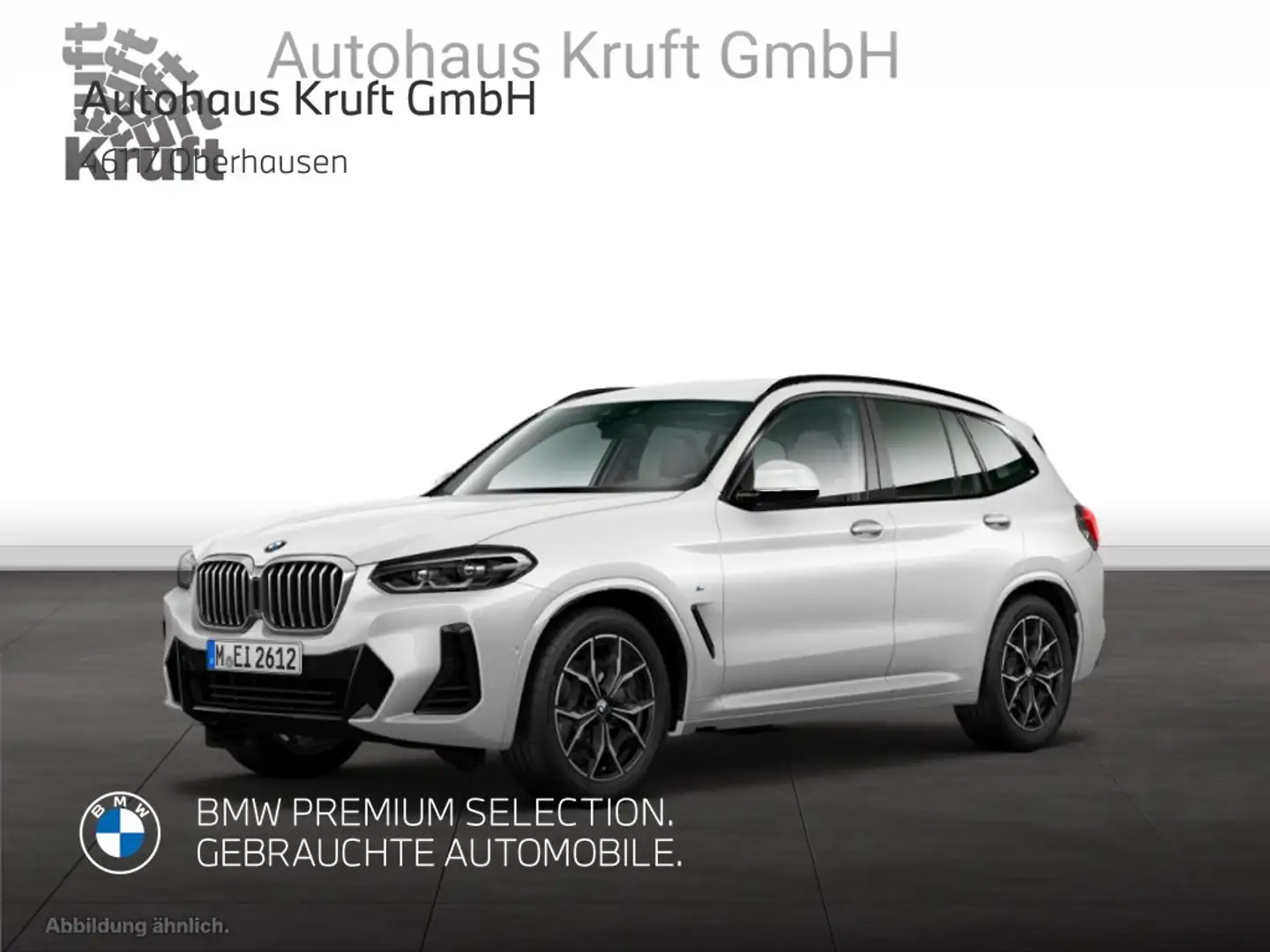 BMW X3 xDrive30d M SPORT+NAVI+KAMERA+DA+LM19 Weiß - 2