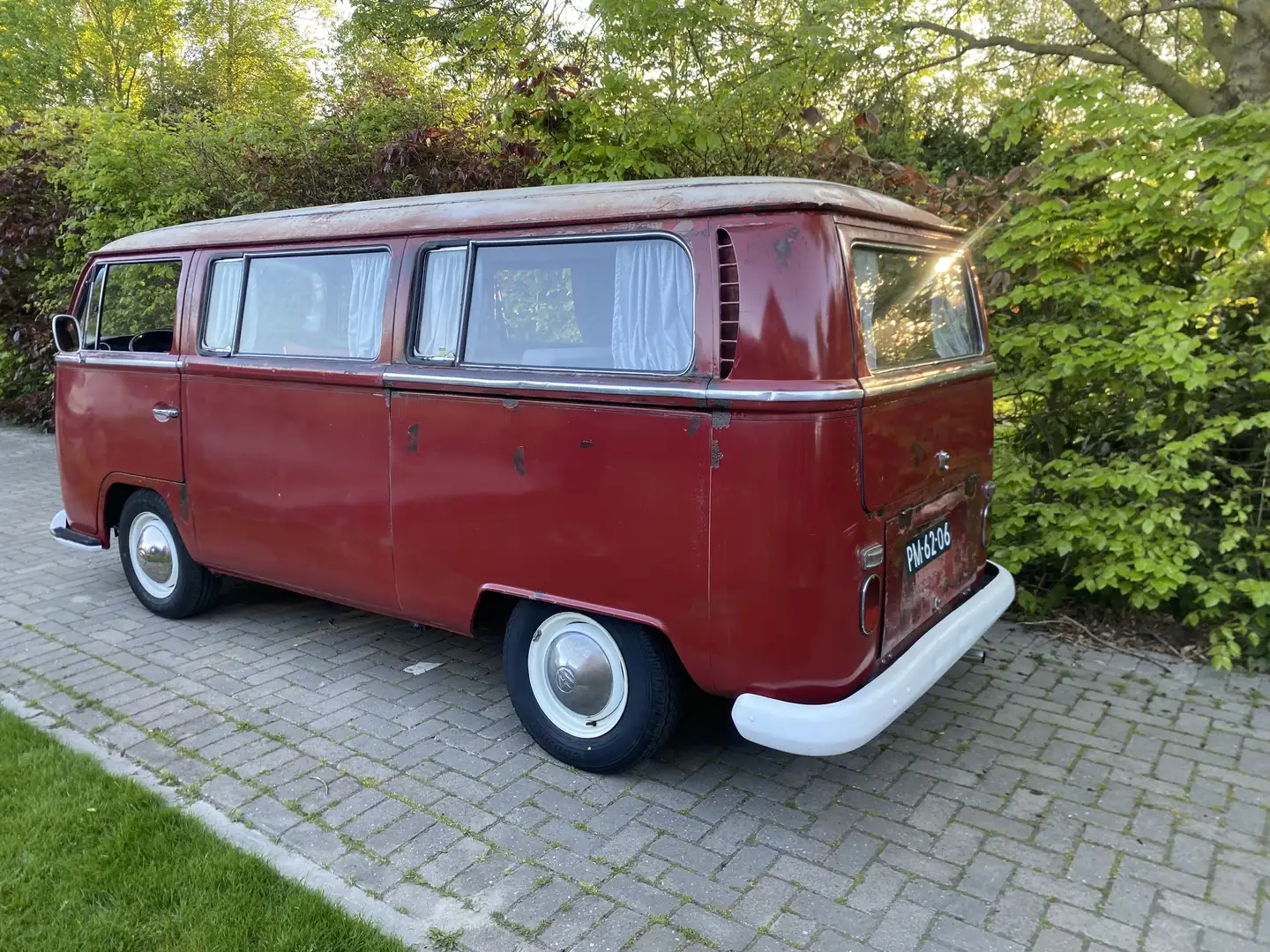 Volkswagen T2 vw t2a deluxe 1970 Rood - 2