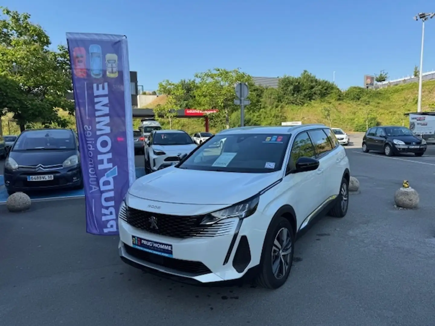 Peugeot 5008 1.5 BLUEHDI 130CH S\u0026S ALLURE PACK EAT8 Blanc - 1