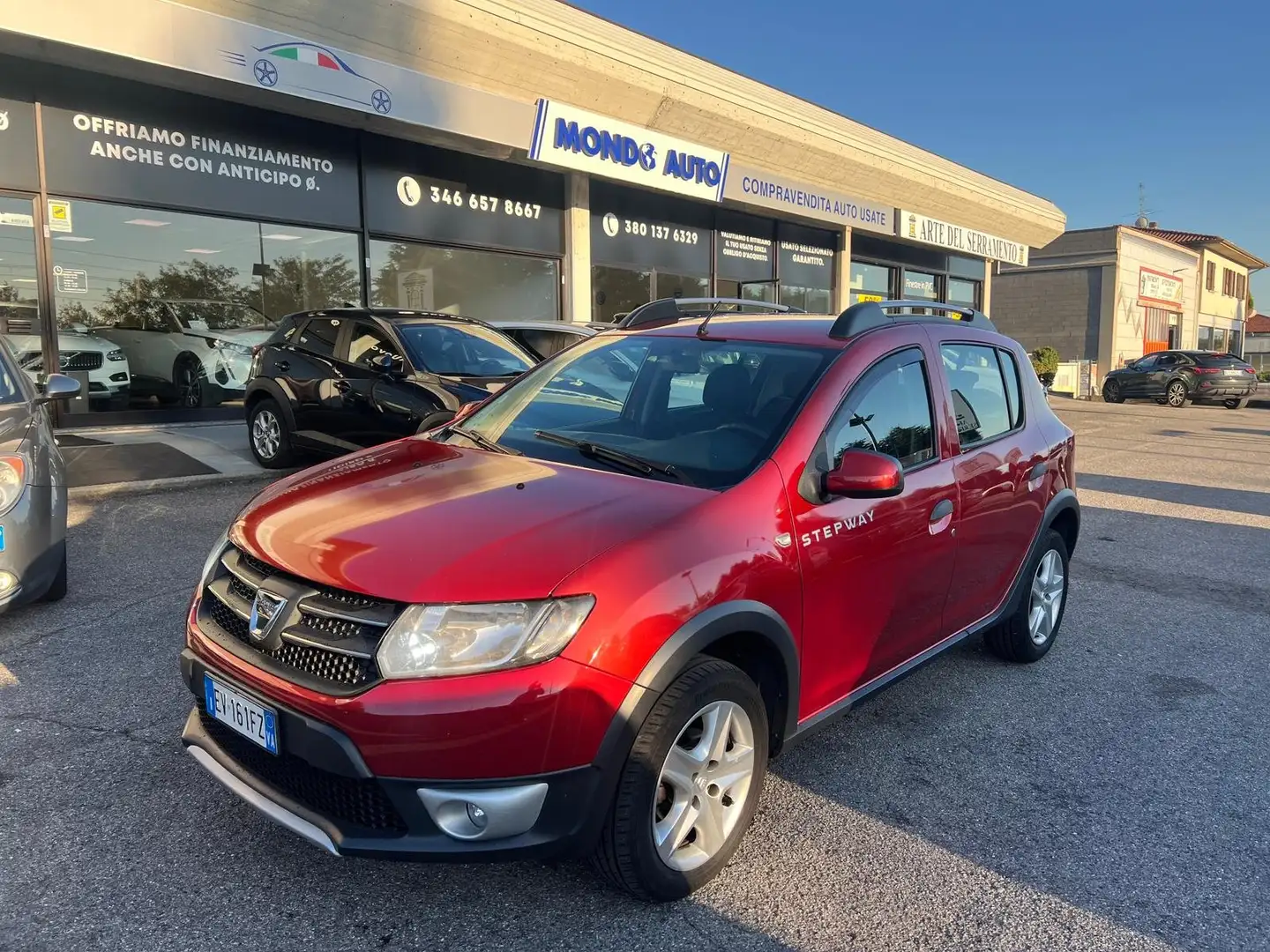 Dacia Sandero Stepway 0.9 Prestige 90cv *NEOPATENTATI*CARPLAY* Rosso - 1