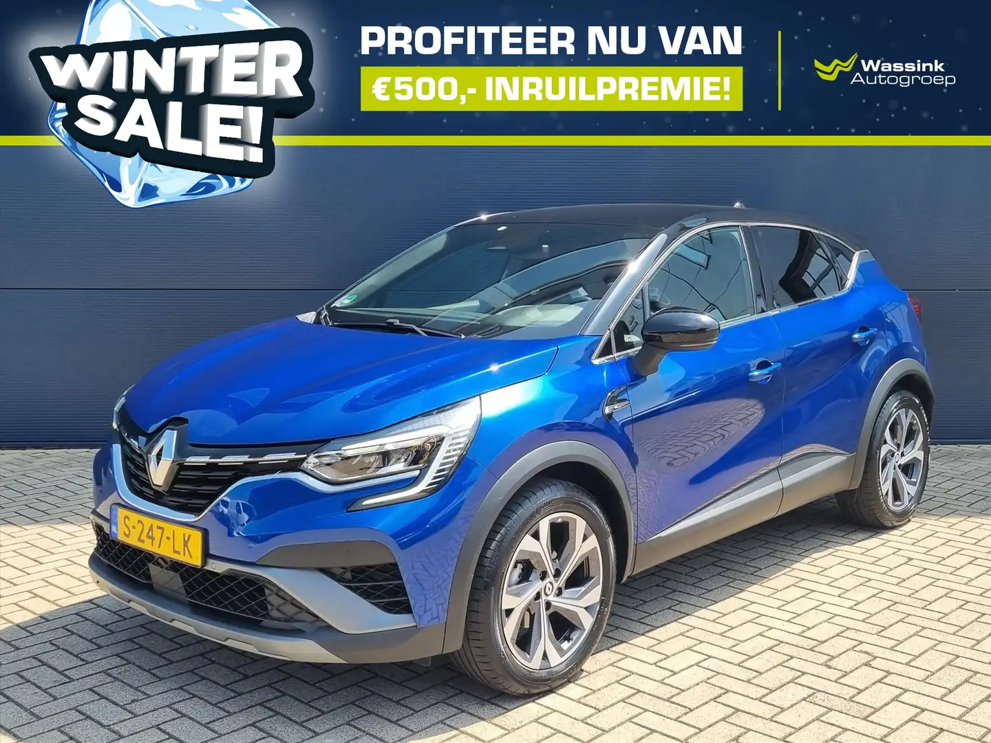 Renault Captur | WINTERSALE | 140pk R.S. Line Automaat I Navigati Blau - 1