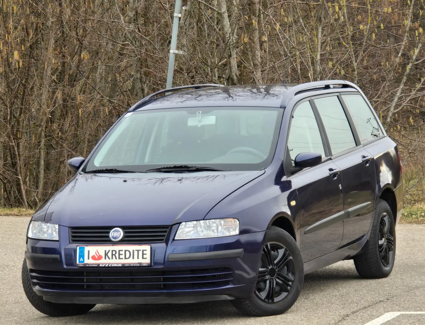 Fiat Stilo 1.9 JTD 115 Dynamic Top* Kredit* Wenig KM* Klima* Blau - 1