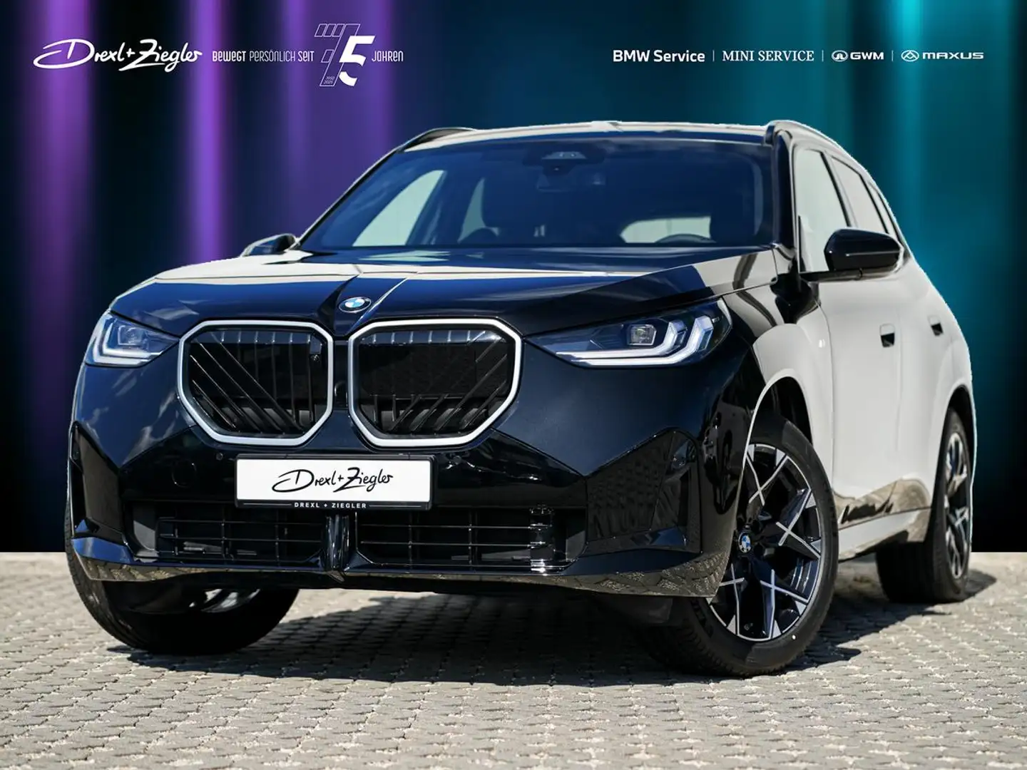 BMW X3 xDrive20 M Sport AHK PANO HuD Drive+ParkPlus Schwarz - 1