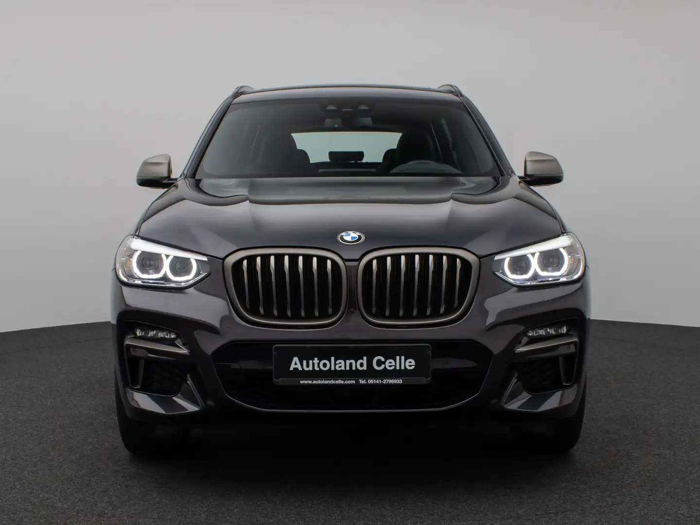 BMW X3 M Panorama Kamera HUD DAB HiFi AHK Komfort Gris - 2
