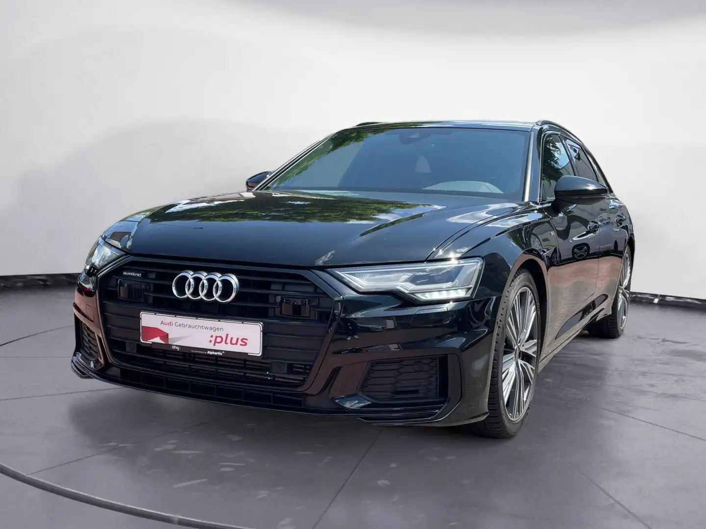Audi A6 55 TFSI quattro S-line LED/AHK/Pano/B&O Schwarz - 2