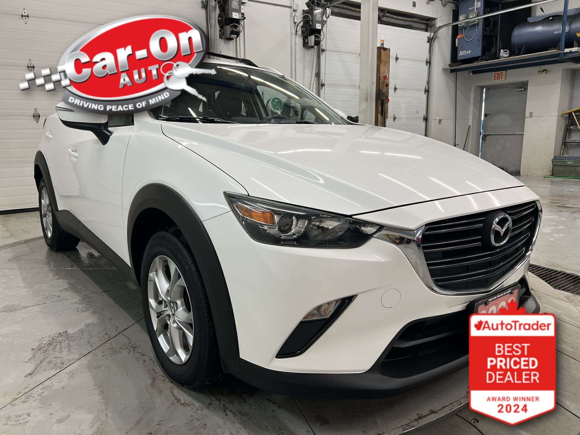 White 2020 Mazda CX-3 GS AWD SUV / Crossover All-Wheel Drive Automatic