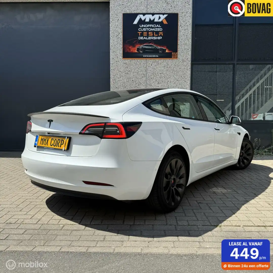 Tesla Model 3 SR+ MiC 60kwh MMX PACK AMD RYZEN LFP BATTERIJ Wit - 1