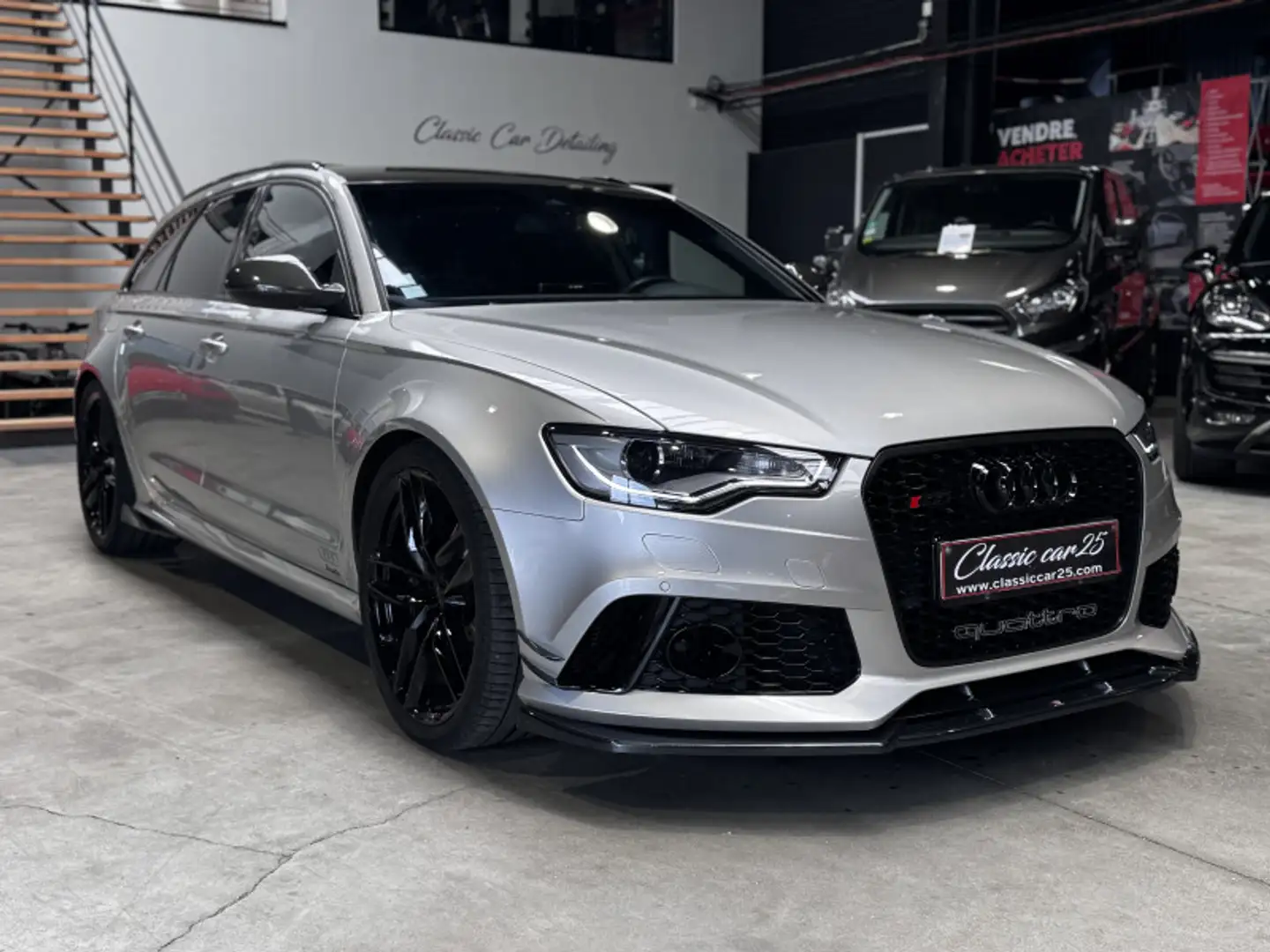 Audi RS6 4.0 V8 TFSI 560CH QUATTRO TIPTRONIC Gris - 2