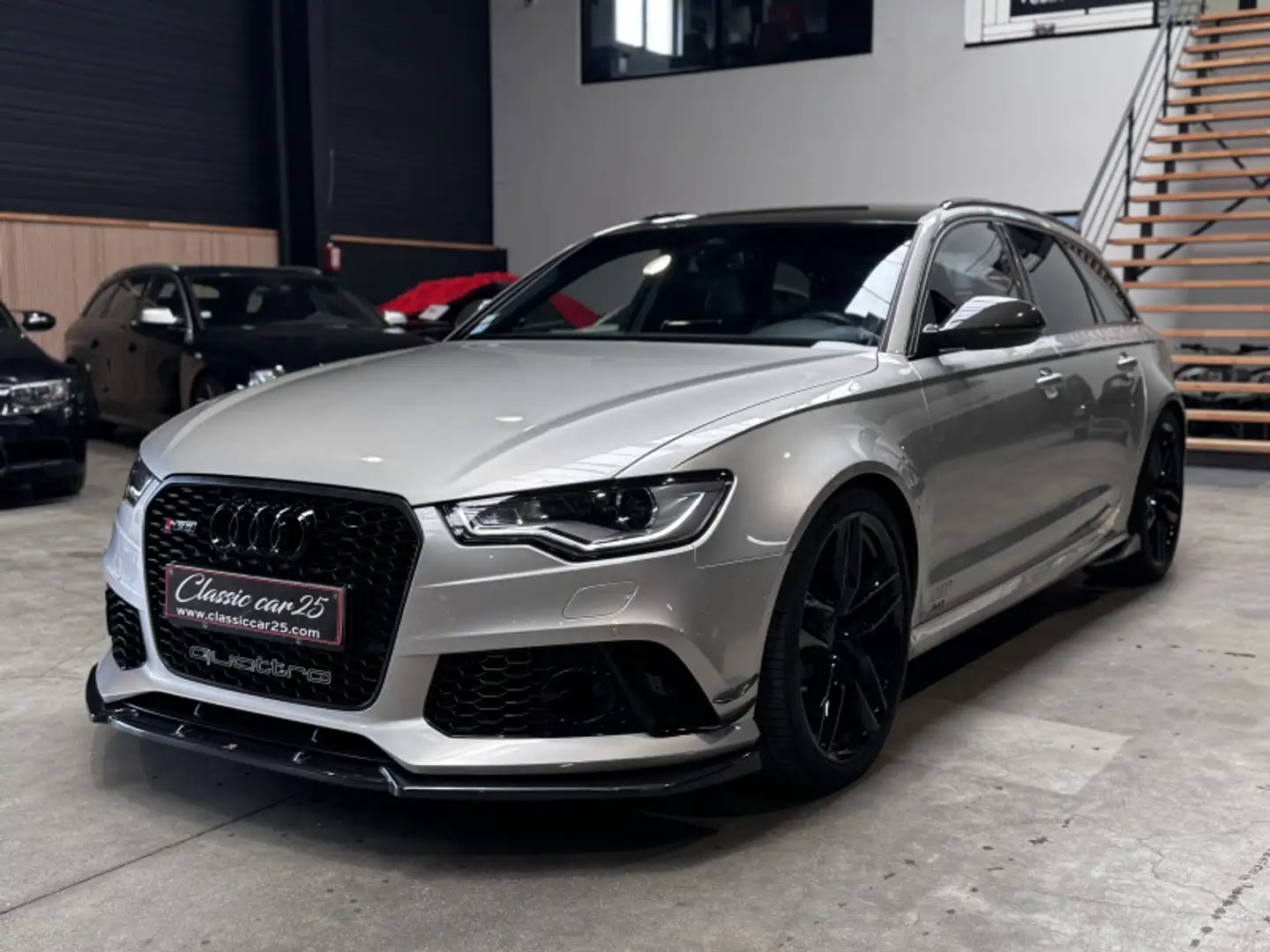 Audi RS6 4.0 V8 TFSI 560CH QUATTRO TIPTRONIC Gris - 1