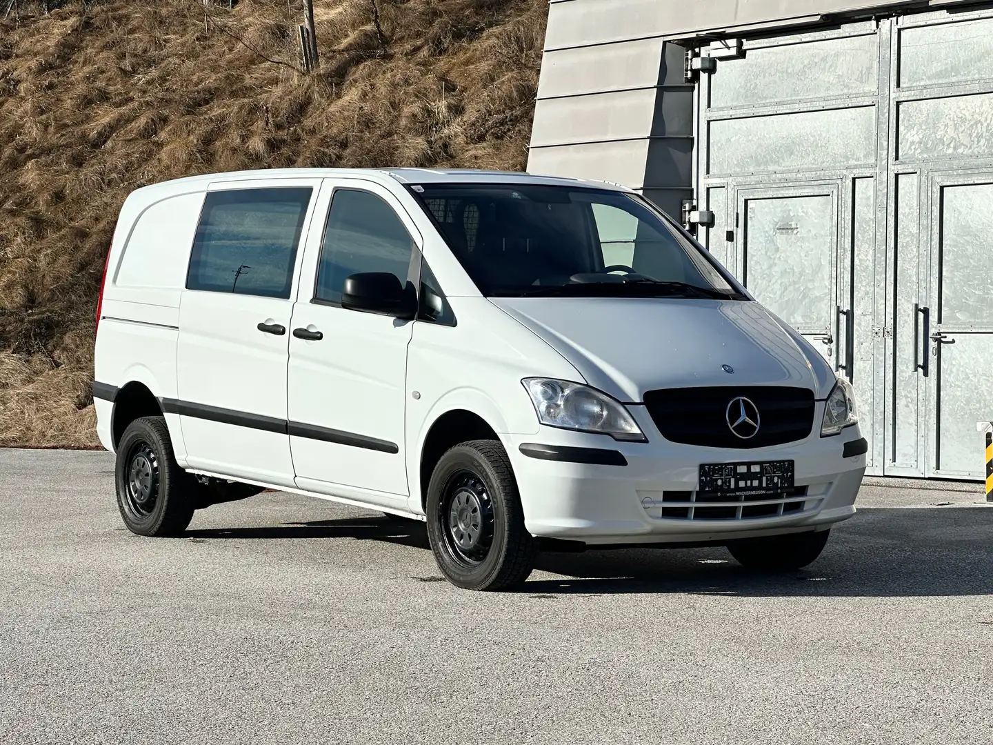 Mercedes-Benz Vito 116 CDI kompakt 4x4 Allrad Tempomat Klima Weiß - 2