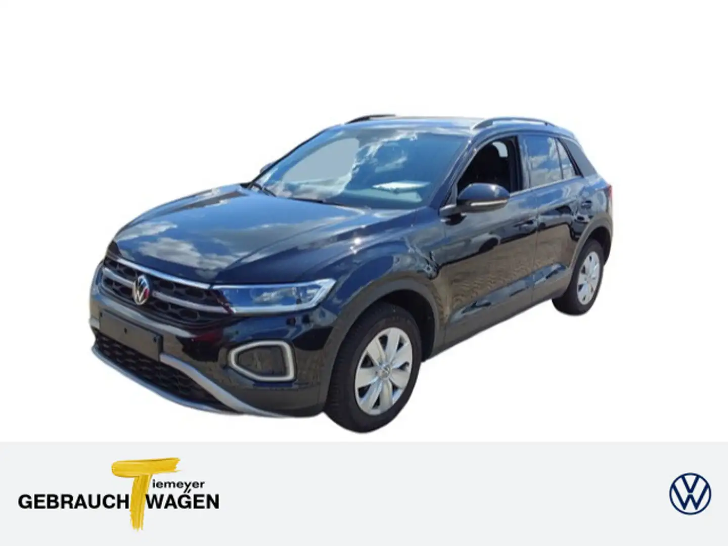 Volkswagen T-Roc 1.5 TSI DSG BLACK STYLE LM18 AHK NAVI ST.H Schwarz - 1