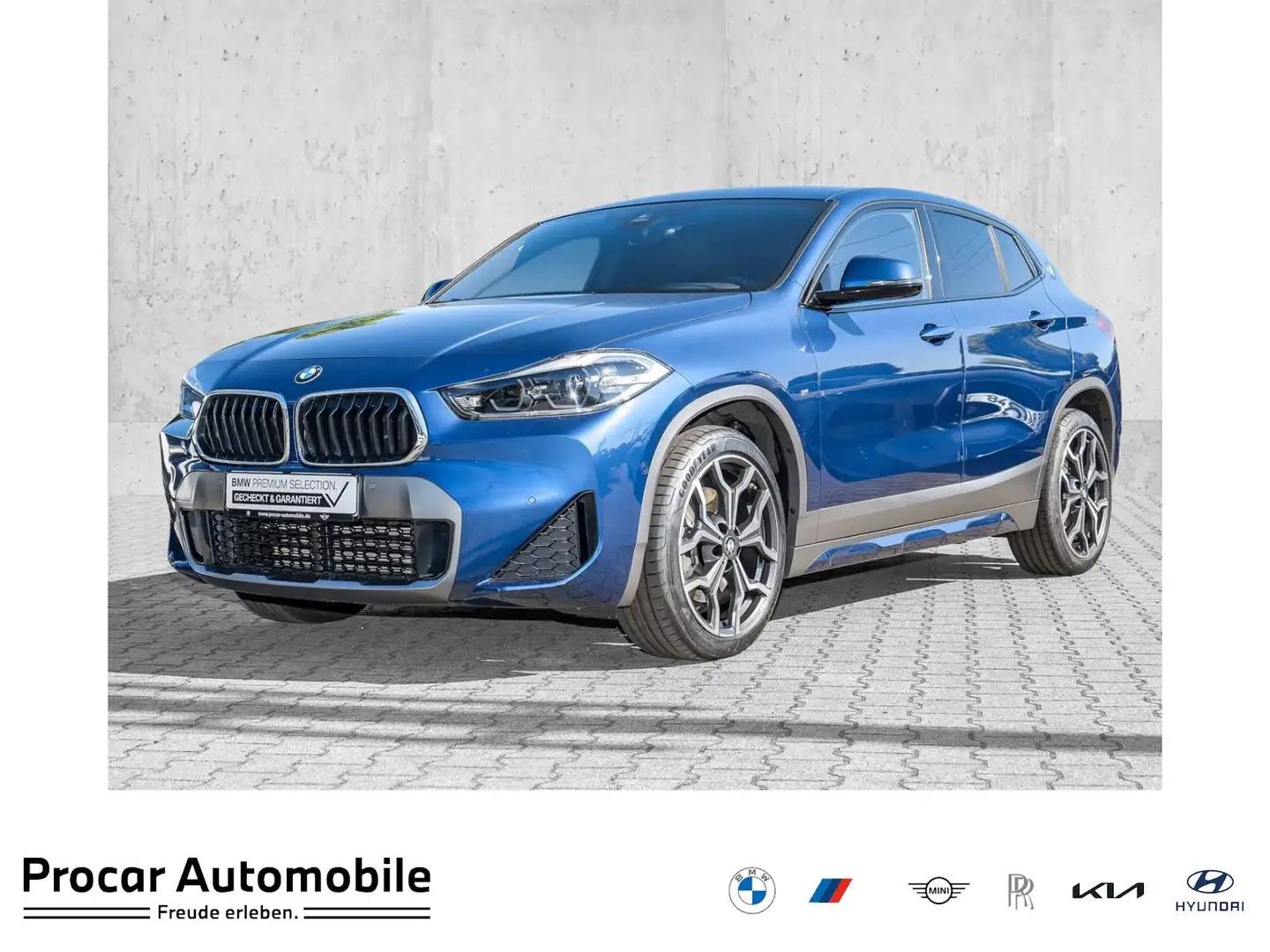 BMW X2 xDrive20i M Sport X Navi+LED+RFK+DAB+SHZ Blu/Azzurro - 1