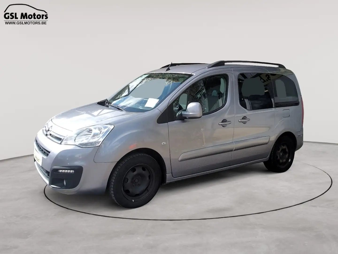 Citroen Berlingo 1.6HDi Feel 03/18 -gris metal- airco/ GPS/cruise Grijs - 1