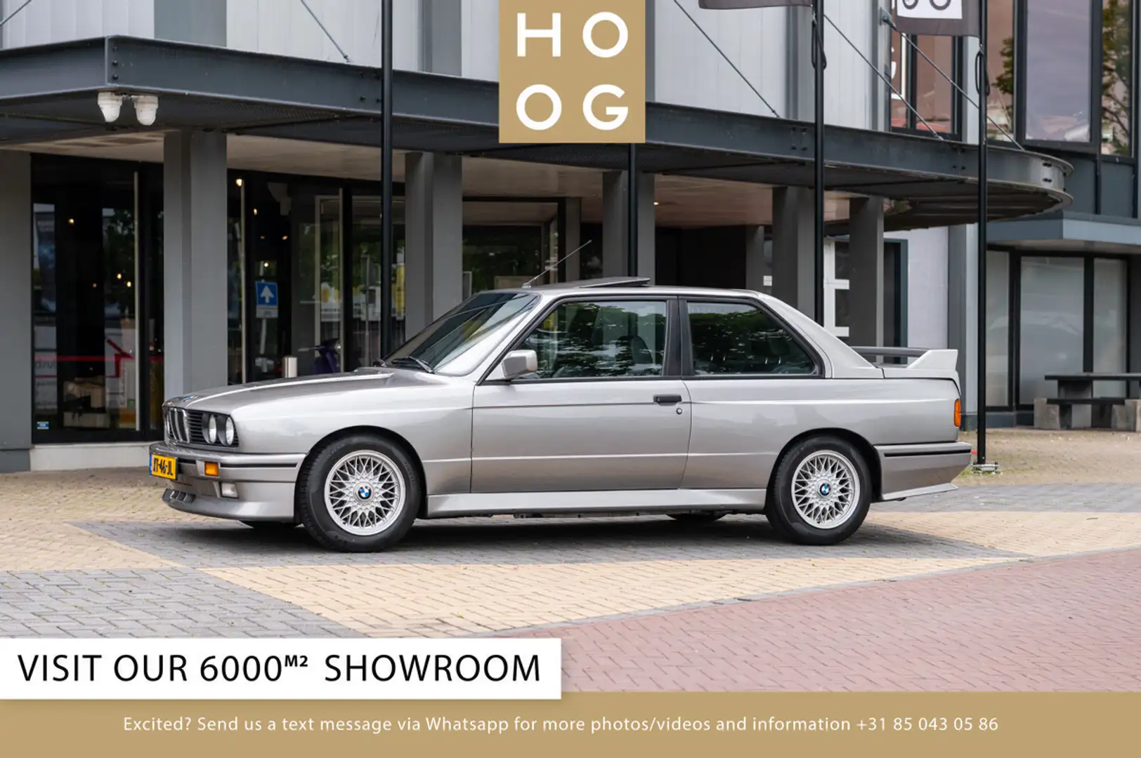 BMW M3 E30 2.3 S14 Stříbrná - 1