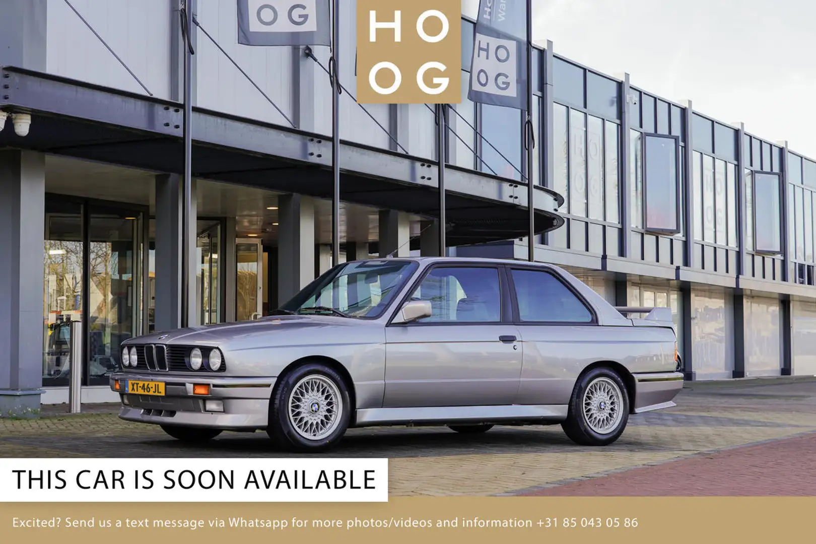 BMW M3 E30 2.3 S14 Argent - 1