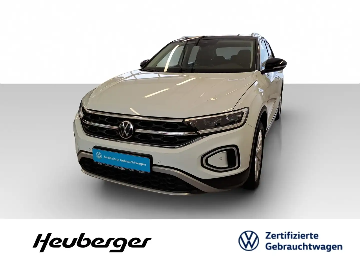 Volkswagen T-Roc 1.5 TSI DSG Style, LED, AHK, ACC, Navi Weiß - 1