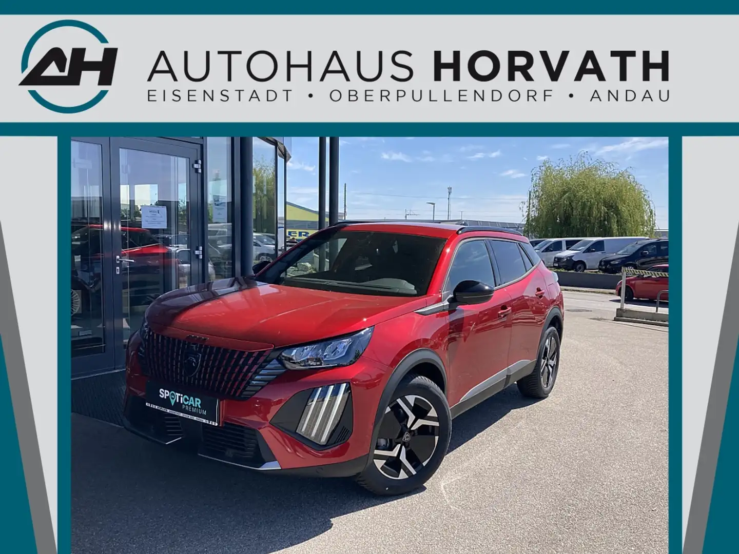 Peugeot 2008 PureTech 100 Allure 6-Gang-Manuell!TOP ANGEBOT! Rot - 1
