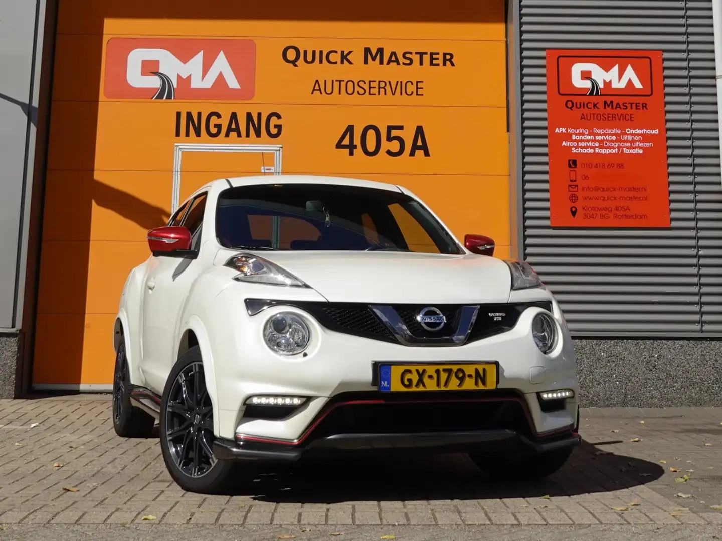Nissan Juke 1.6 DIG-T Nismo RS Blanc - 1