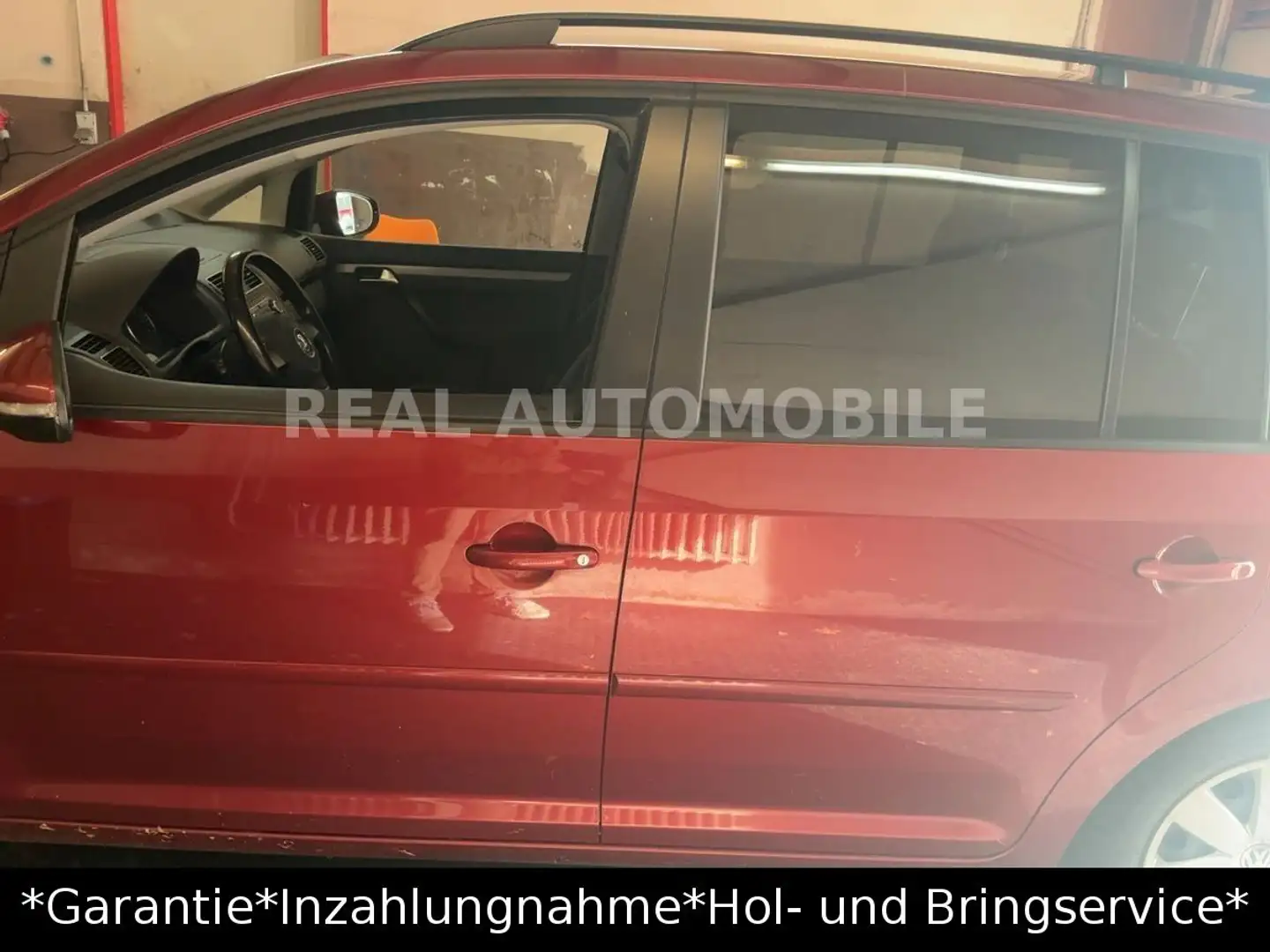 Volkswagen Touran Comfortline BMT *7 SITZE*TÜV NEU*SH* Piros - 2