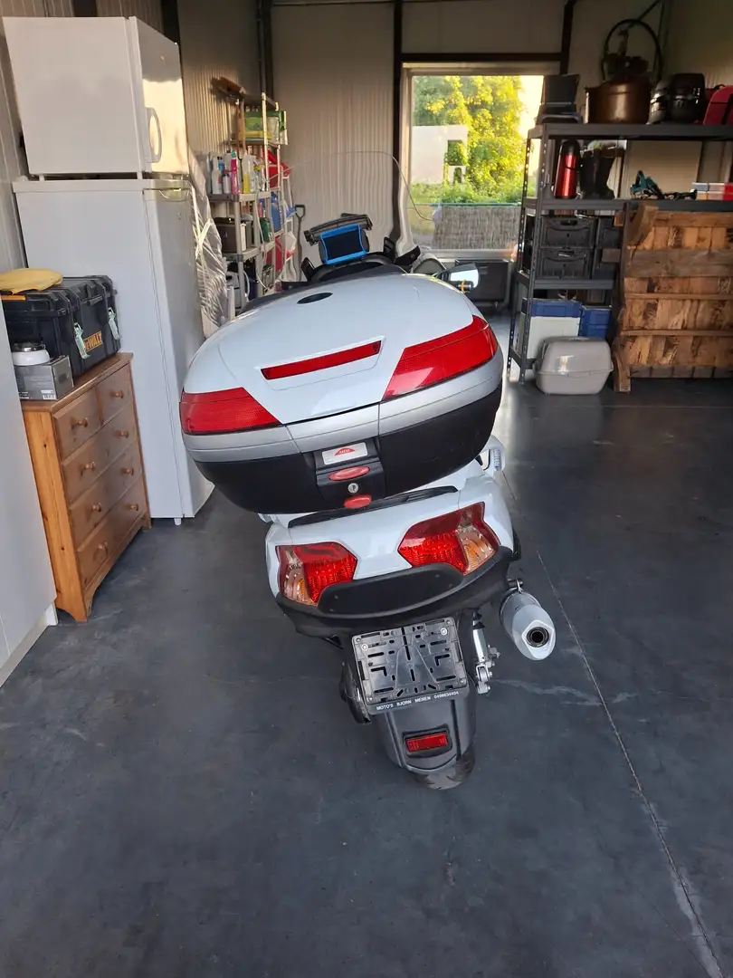 Suzuki Burgman 650 Blanc - 1