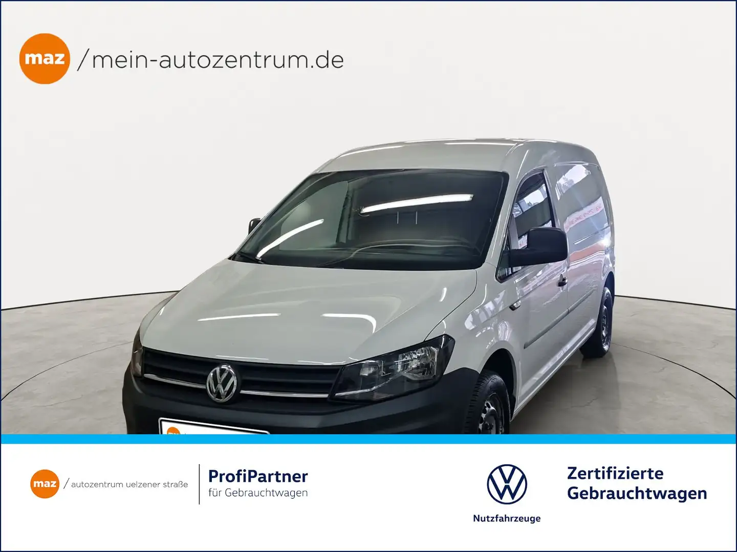 Volkswagen Caddy Maxi Kasten 2.0 TDI AHK PDC Tempomat Klima u Weiß - 1