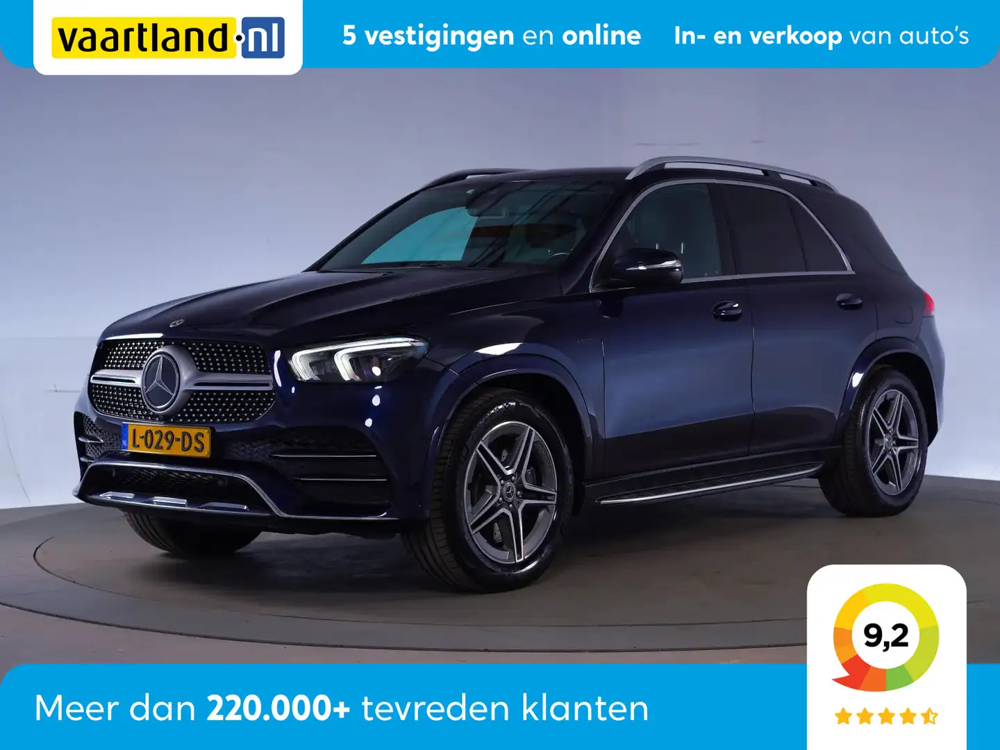 Mercedes-Benz GLE 350 e 4MATIC AMG Line Premium Aut. [ Widescreen Nappa- Blauw - 1