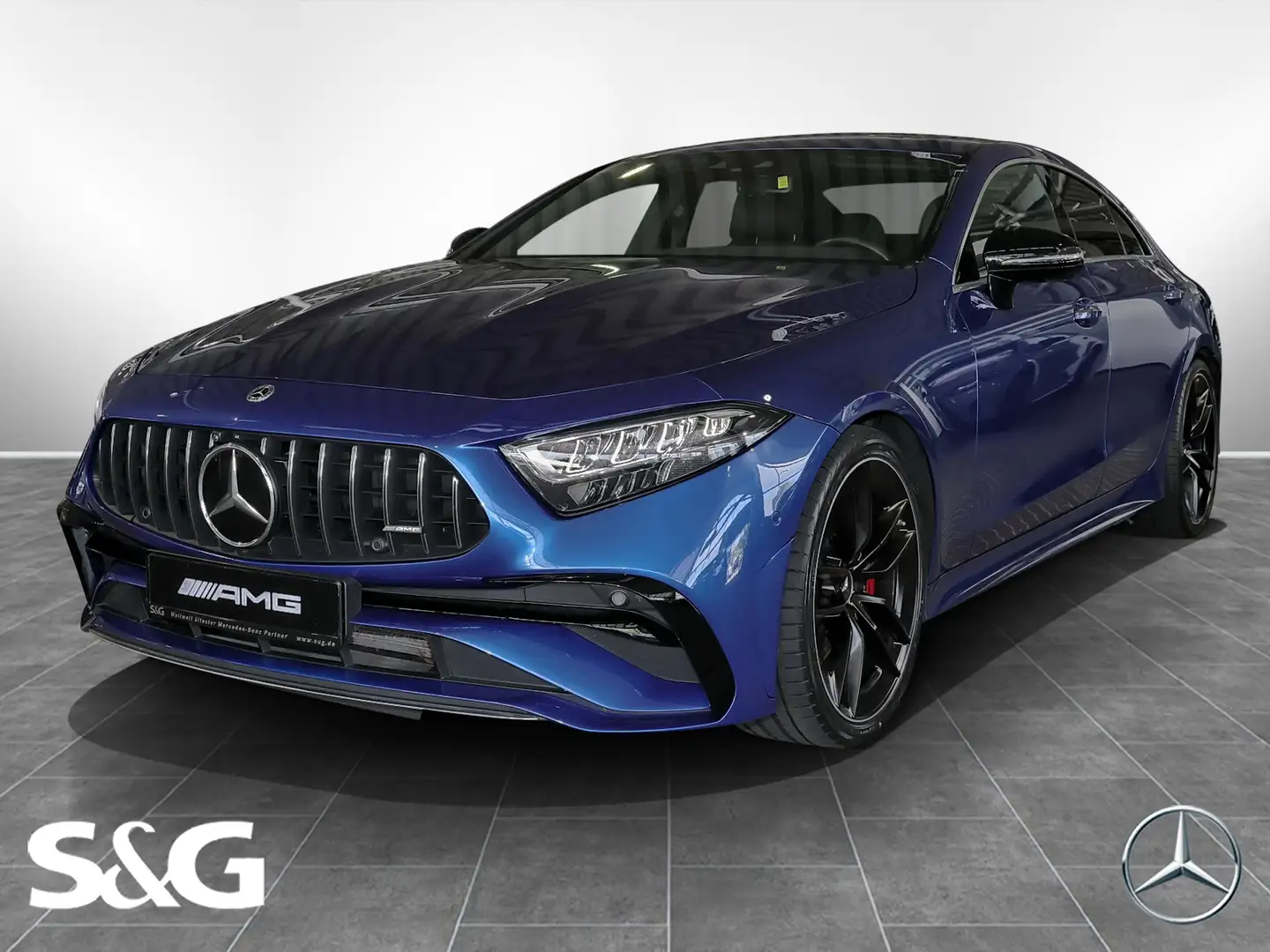 Mercedes-Benz CLS 53 AMG CLS 53 4M+ HEAD UP+DISTRONIC+HIFI+20" Blu/Azzurro - 1