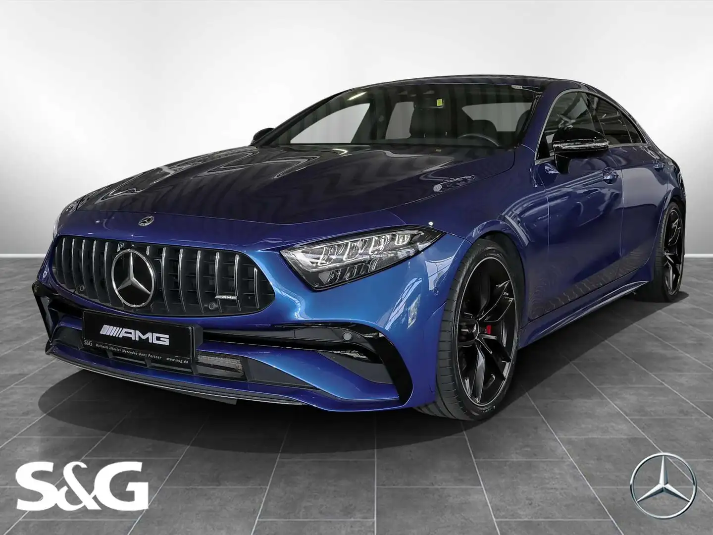 Mercedes-Benz CLS 53 AMG CLS 53 4M+ HEAD UP+DISTRONIC+HIFI+20" Blau - 1