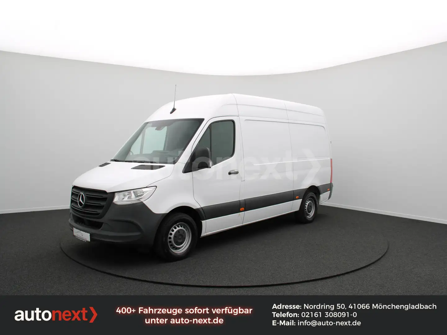 Mercedes-Benz Sprinter 316 NAVI + AHK 2,8t + 1.HAND 7610 White - 1