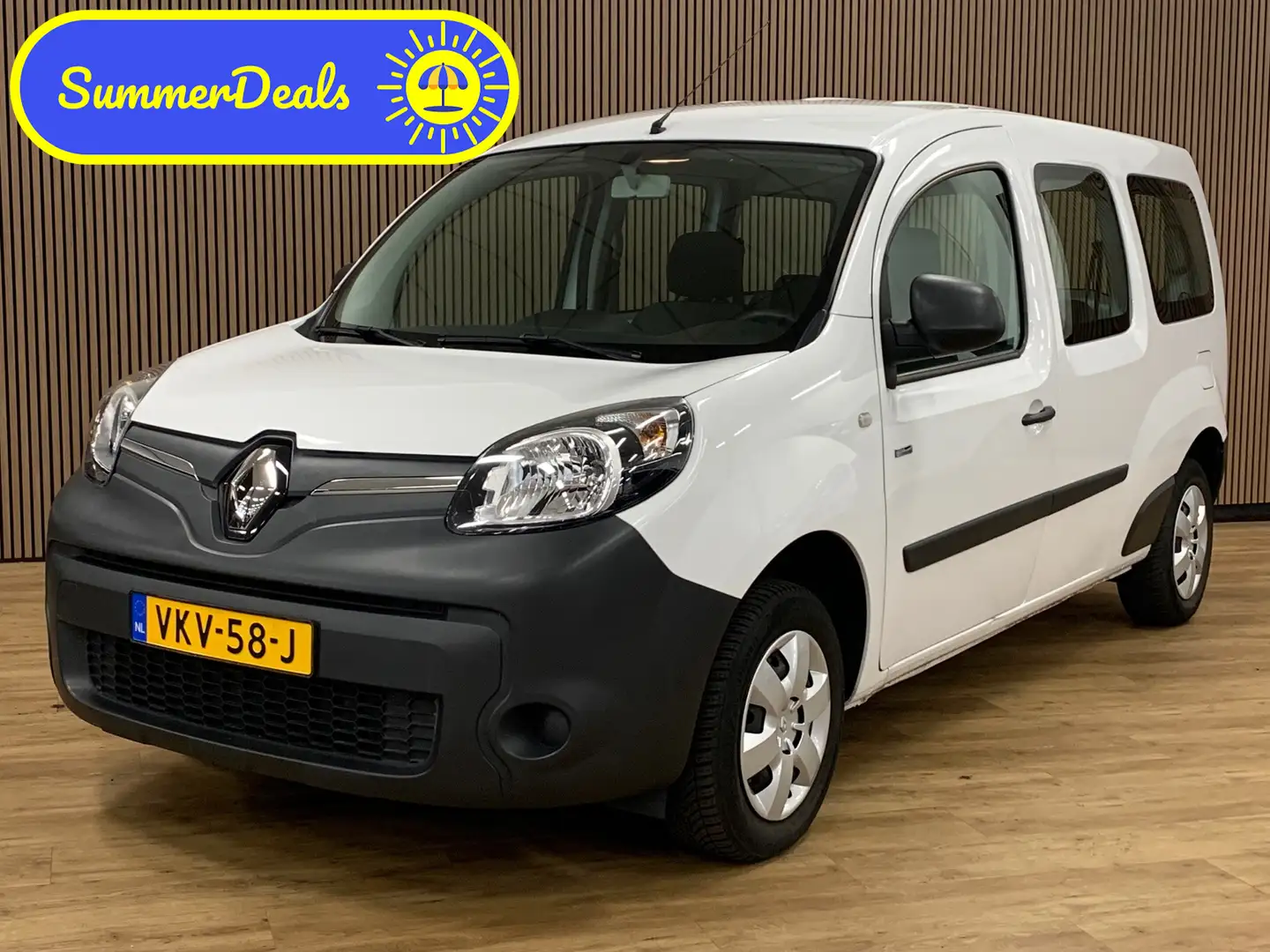 Renault Kangoo Z.E. Maxi|Automaat|Camera|40000KM| Wit - 1