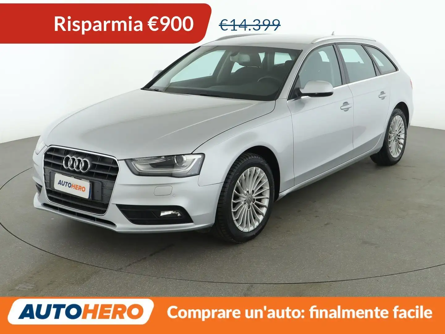 Audi A4 2.0 TDI Ambiente 150 CV Gris - 1