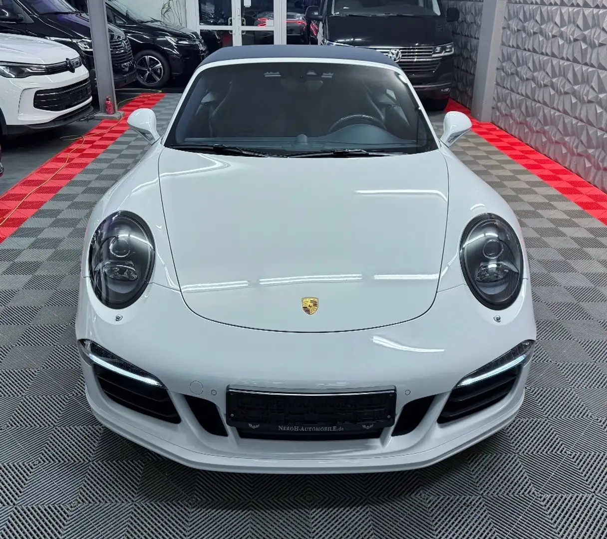 Porsche 991 911 Carrera 4S 991 Cabriolet, Carbon, Burmester Weiß - 2