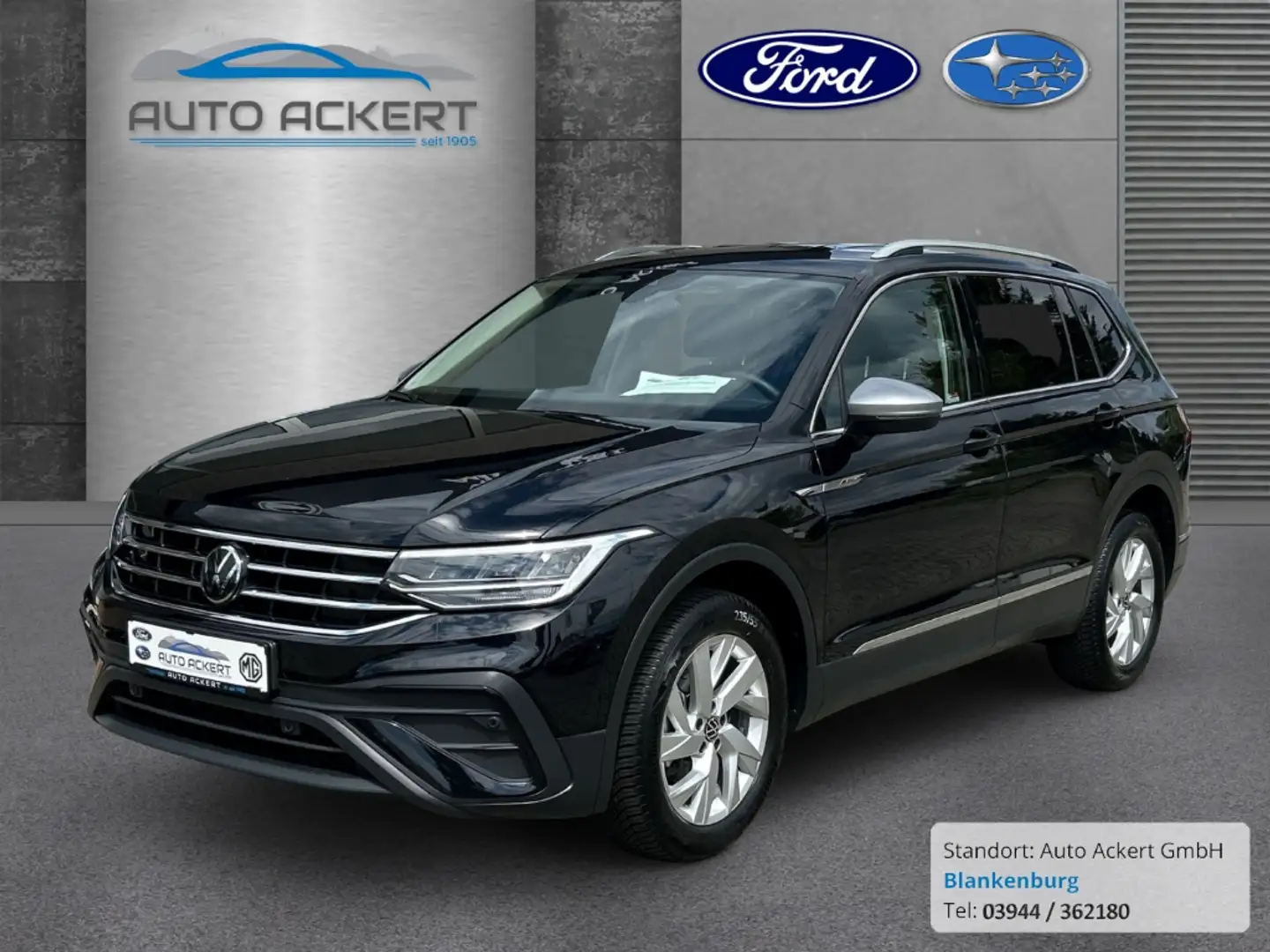 Volkswagen Tiguan Allspace Life 1.5 TSI 110 kW DSG*NAVI*AHK*SHz*7Sitz. Zwart - 1