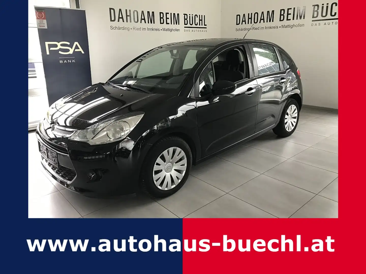Citroen C3 BlueHDi 75 manuell Seduction Noir - 1