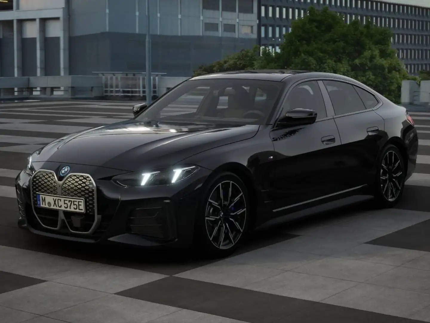 BMW i4 eDrive40 Gran Coupé Zwart - 1