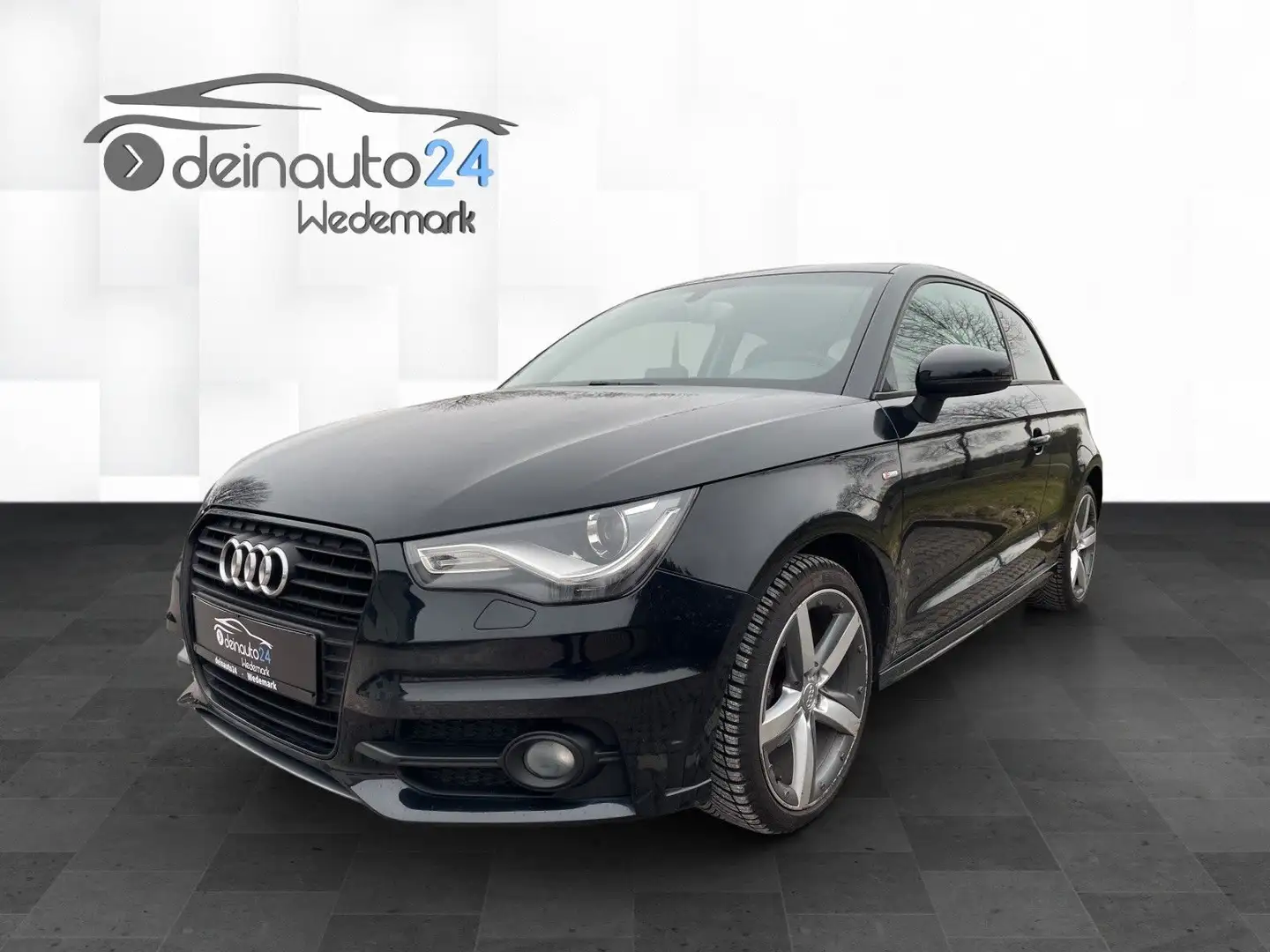 Audi A1 S line Sportpaket + Xenon + PDC + TÜV Zwart - 1