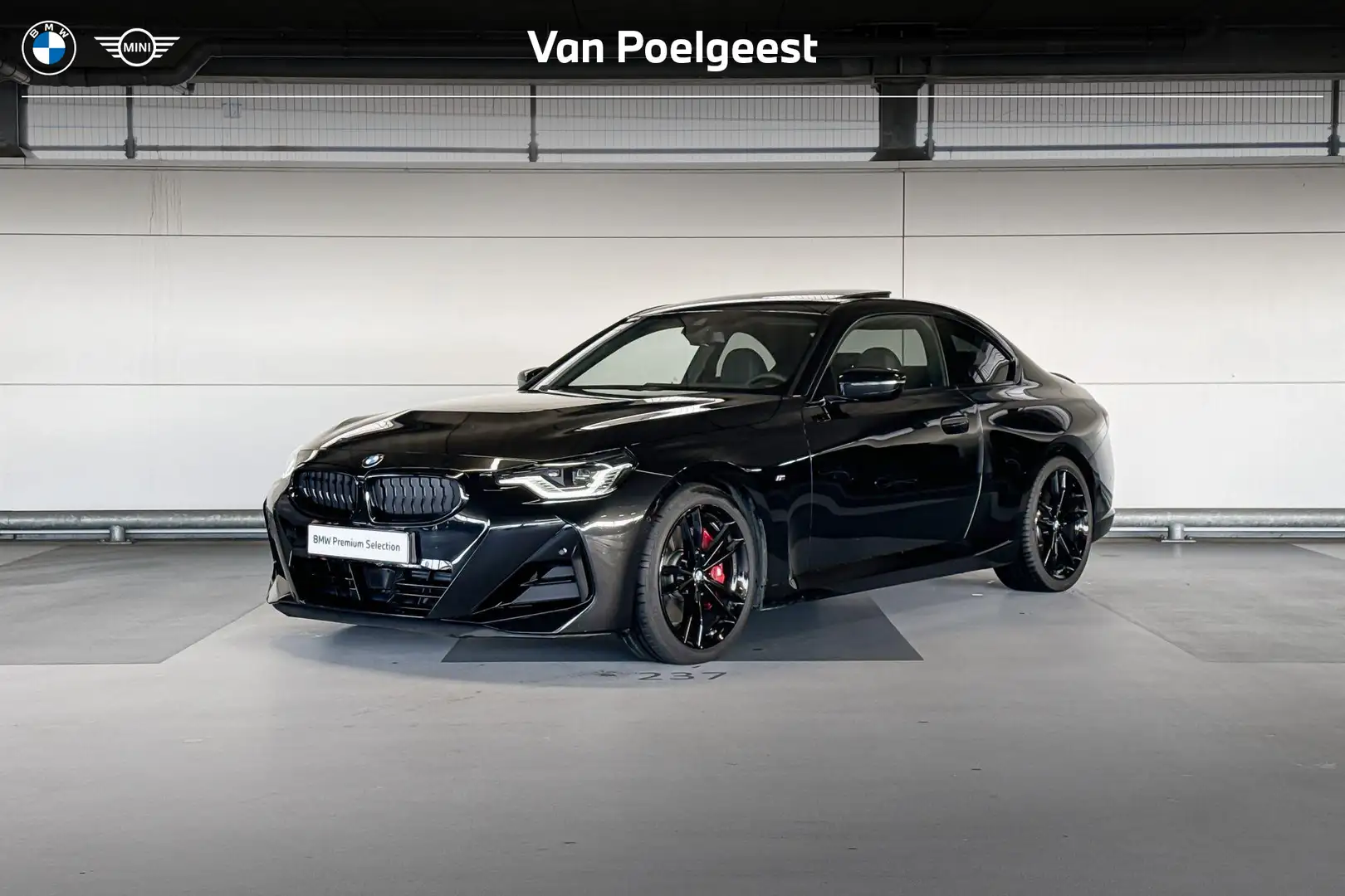 BMW 218 2 Serie Coupé 218i | M Sportpakket Pro | Driving A Zwart - 1